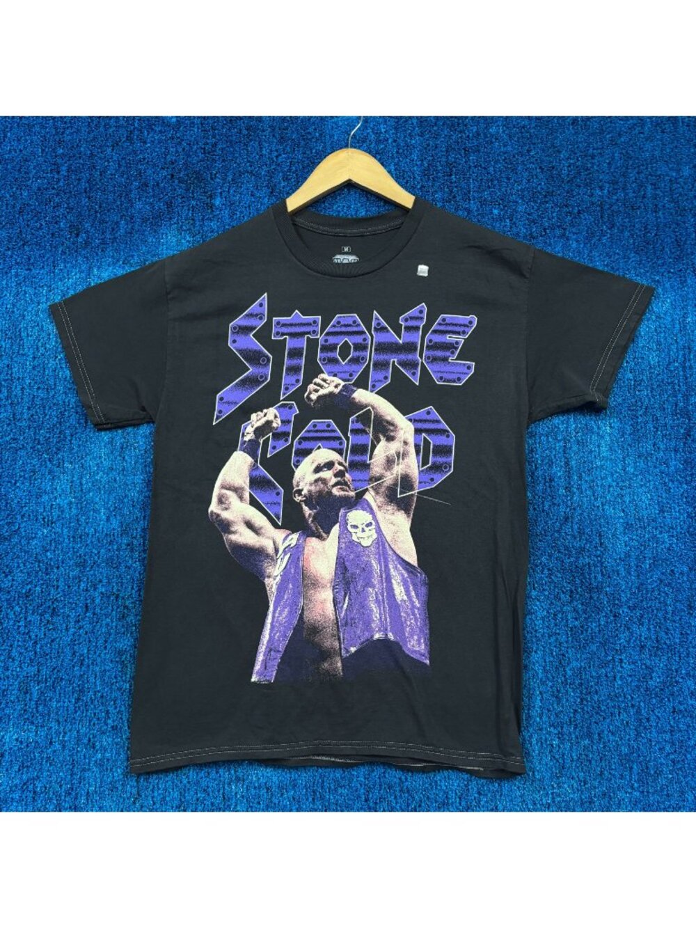 Stone Cold Steve Austin 316 Flaming Skull WWE Legends Tee M